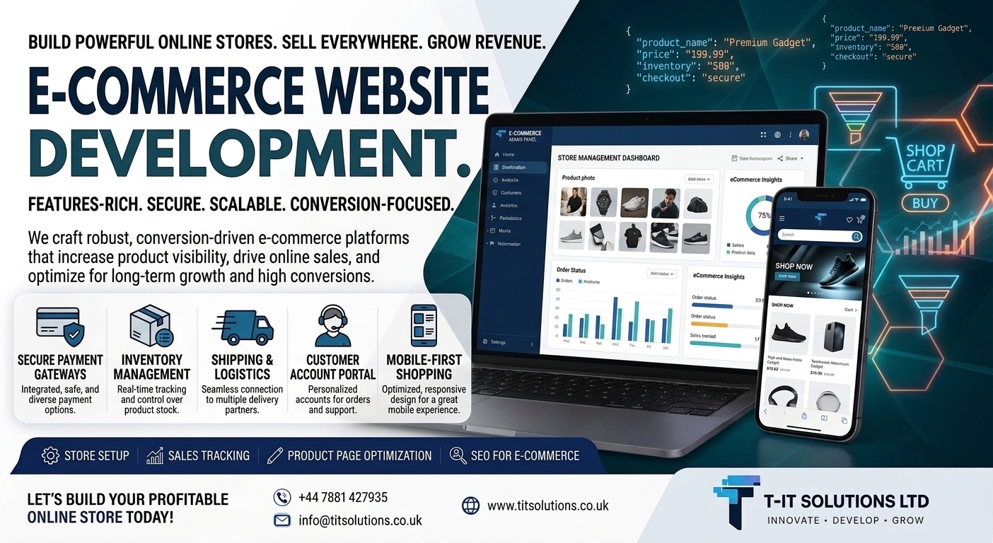 E-Commerce Website Development