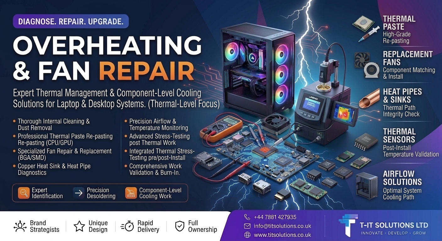 Overheating & Fan Repair